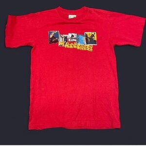Red Graphic Short Sleeve Tee